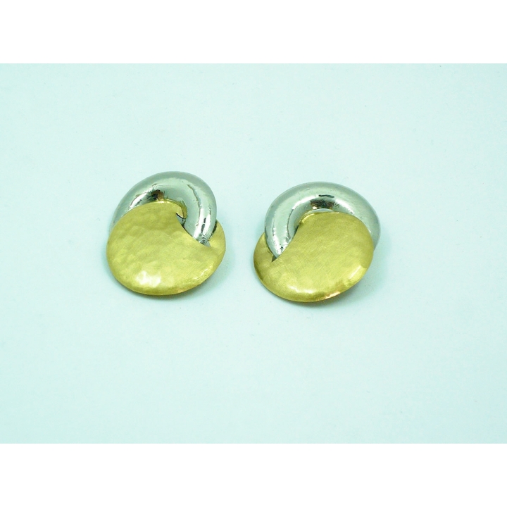boucle d'oreille double