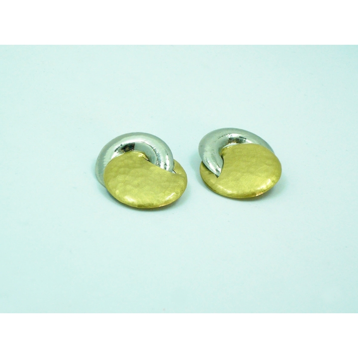 boucle d'oreille double