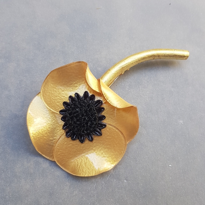 Broche Anémone