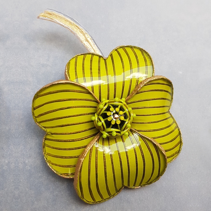 Broche Fleur Strillé