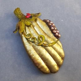 Broche Courge