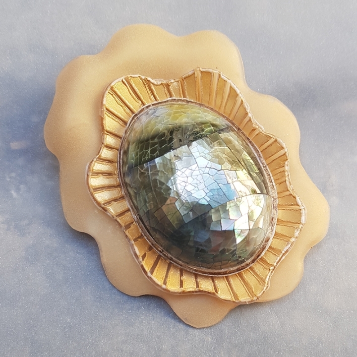 Broche Cabochon