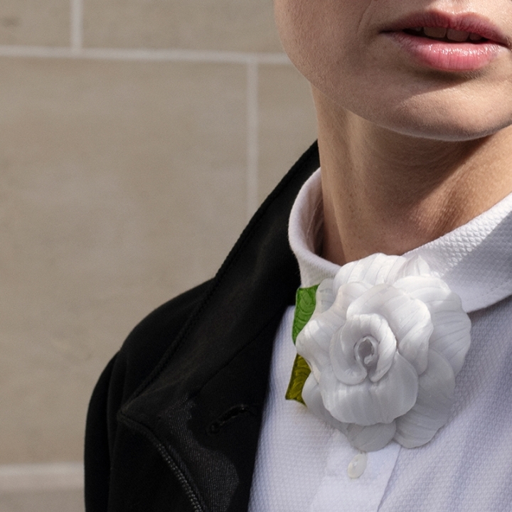 Broche Camélia