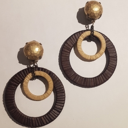 boucle d'oreille safari