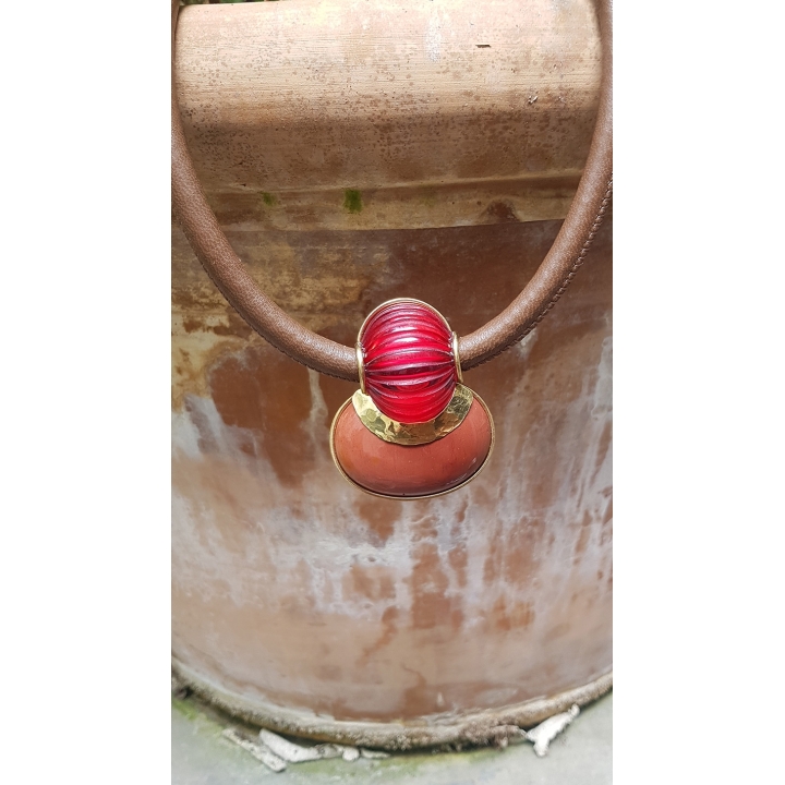 Collier Cabochon Pierre