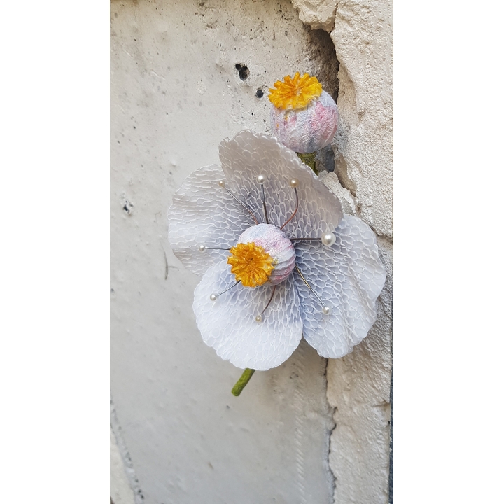 Broche Pavot