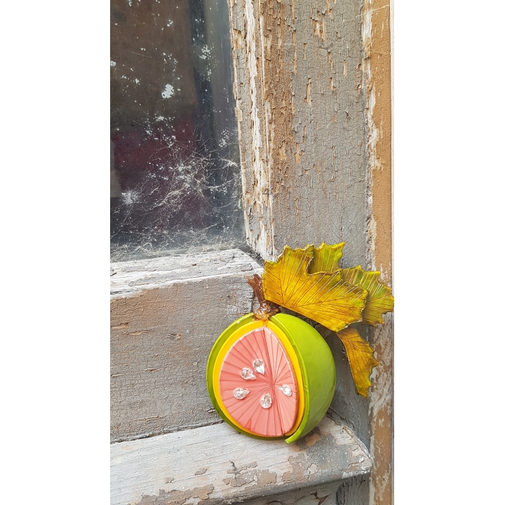 Broche Pastèque