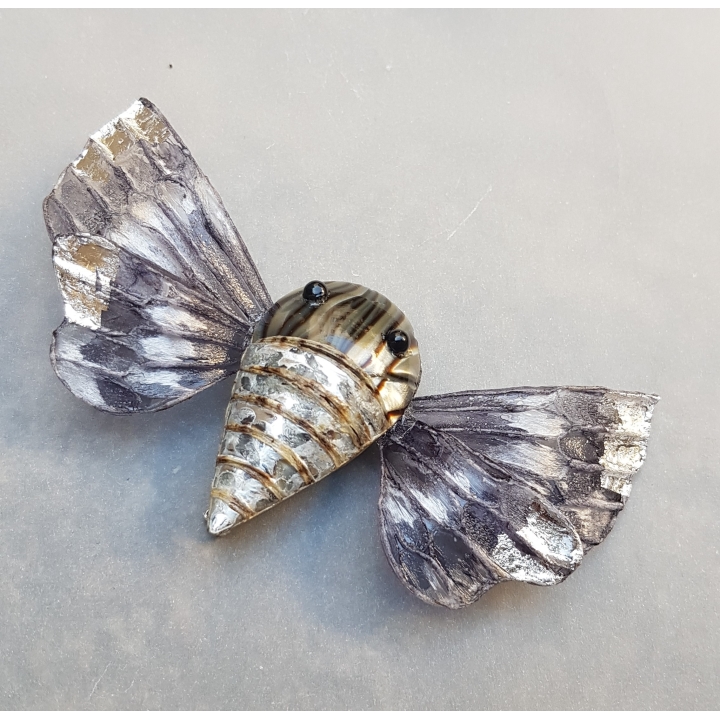 BROCHE PAPILLON DE NUIT