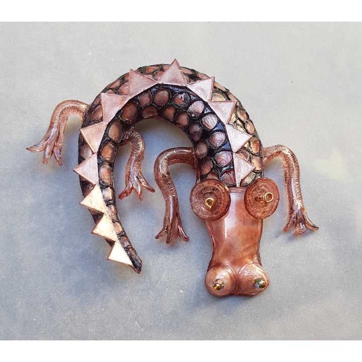 BROCHE CROCODILE