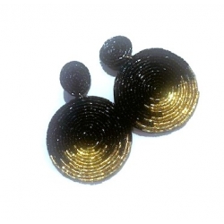 BOUCLE D'OREILLE CLEOPATRE OR