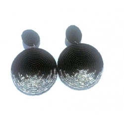 BOUCLE D'OREILLE CLEOPATRE ARGENT